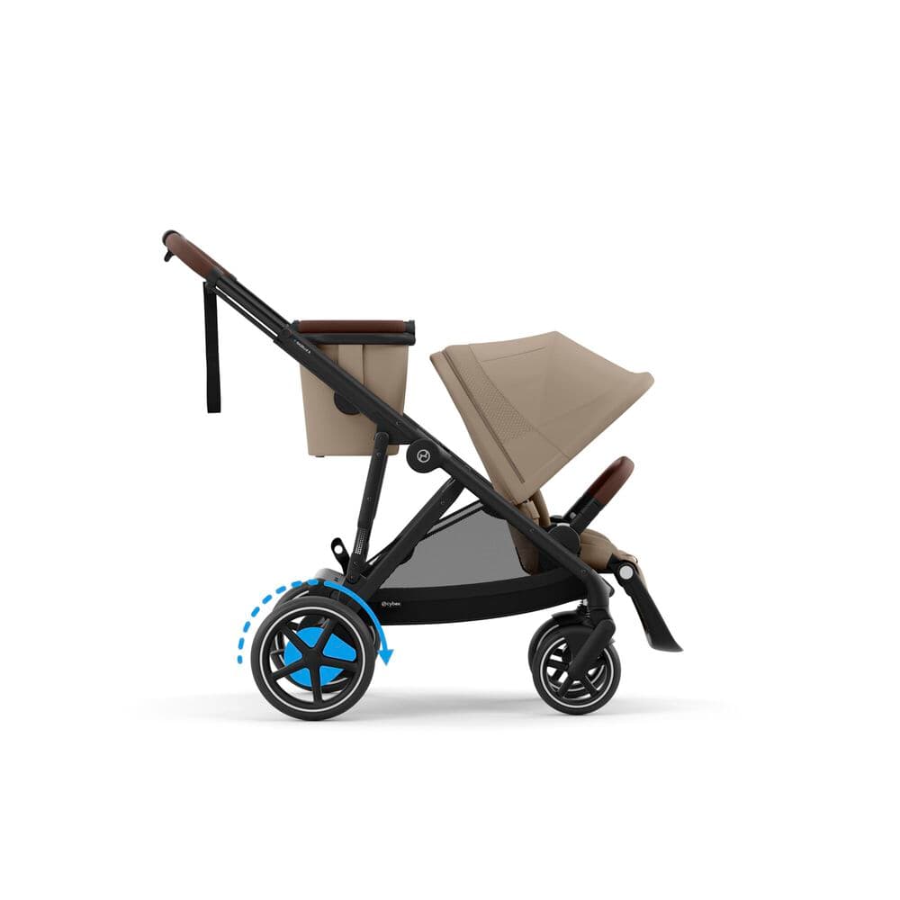 Cybex Gazelle S full-size stroller all-terrain stroller thumbnail 3 - detailed view showing features and design
