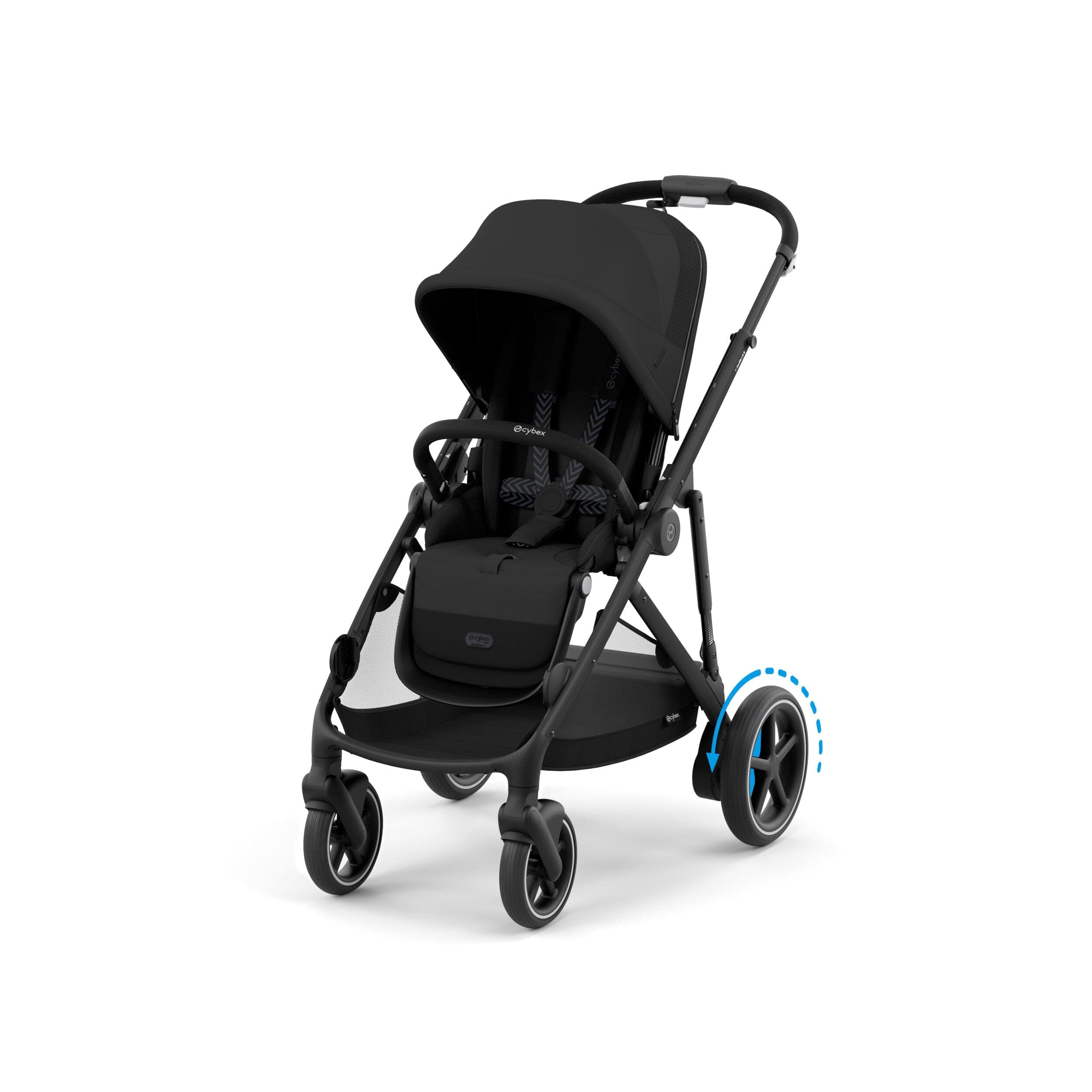 Cybex Gazelle S full-size stroller all-terrain stroller thumbnail 5 - detailed view showing features and design
