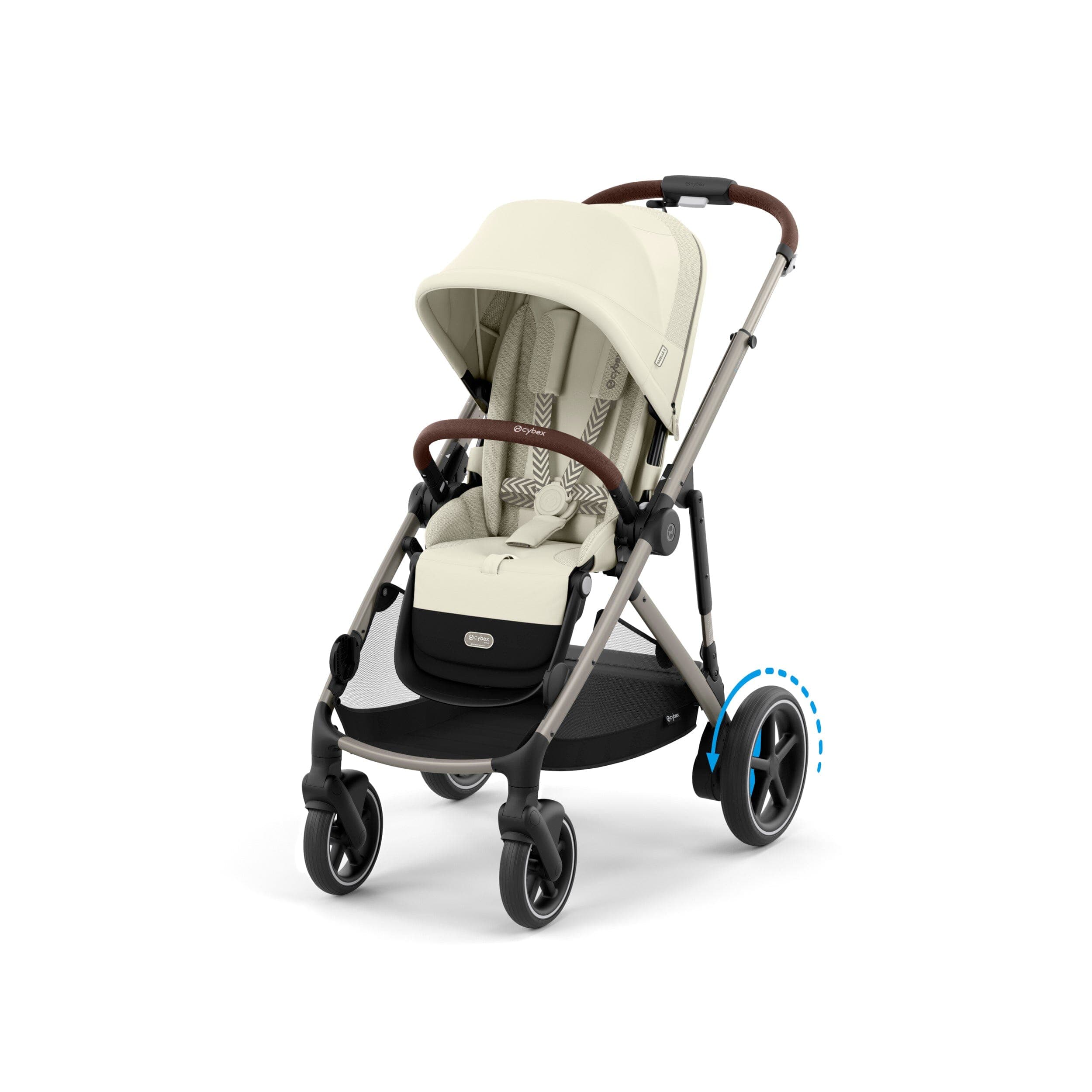 Cybex Gazelle S full-size stroller all-terrain stroller thumbnail 6 - detailed view showing features and design
