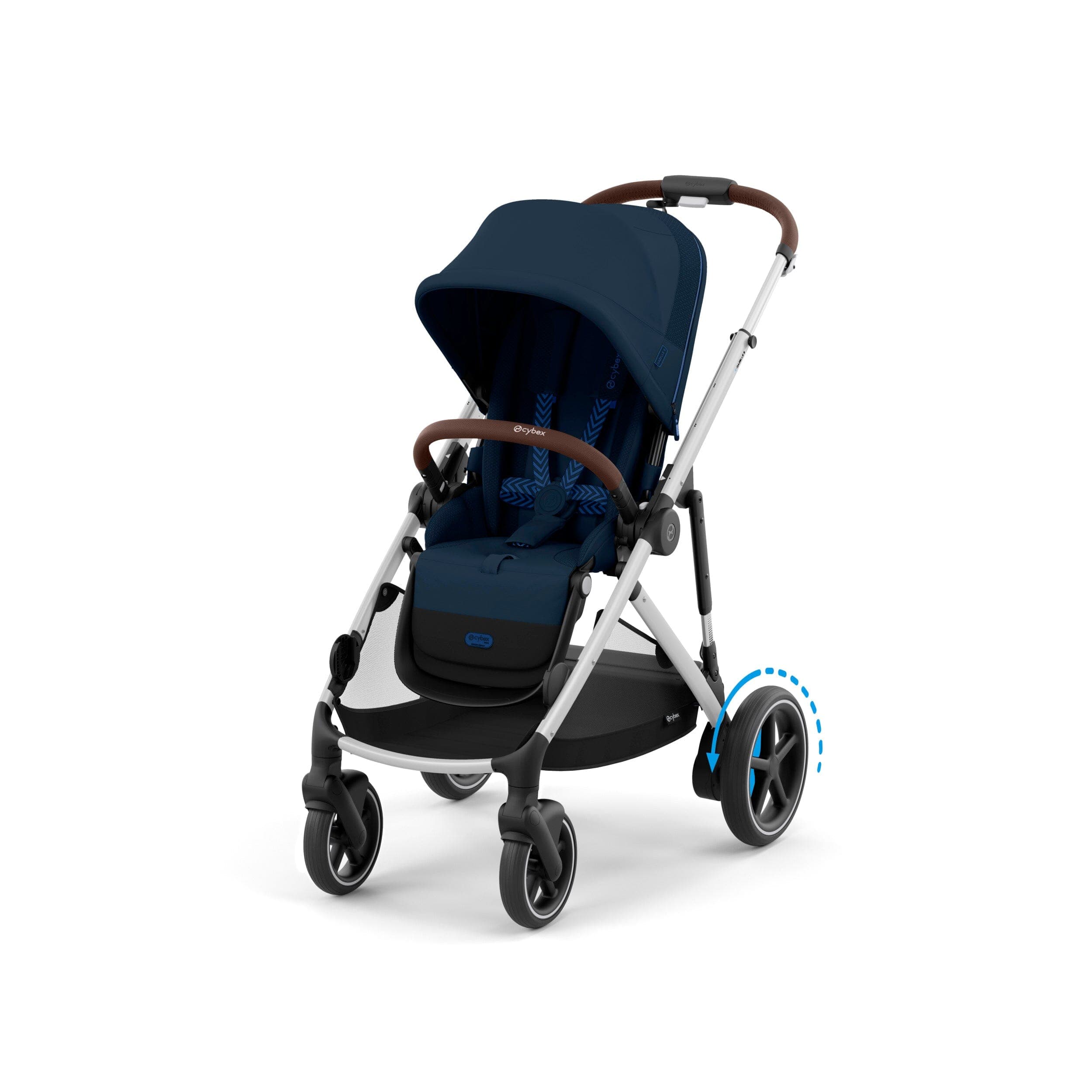 Cybex Gazelle S full-size stroller all-terrain stroller thumbnail 7 - detailed view showing features and design