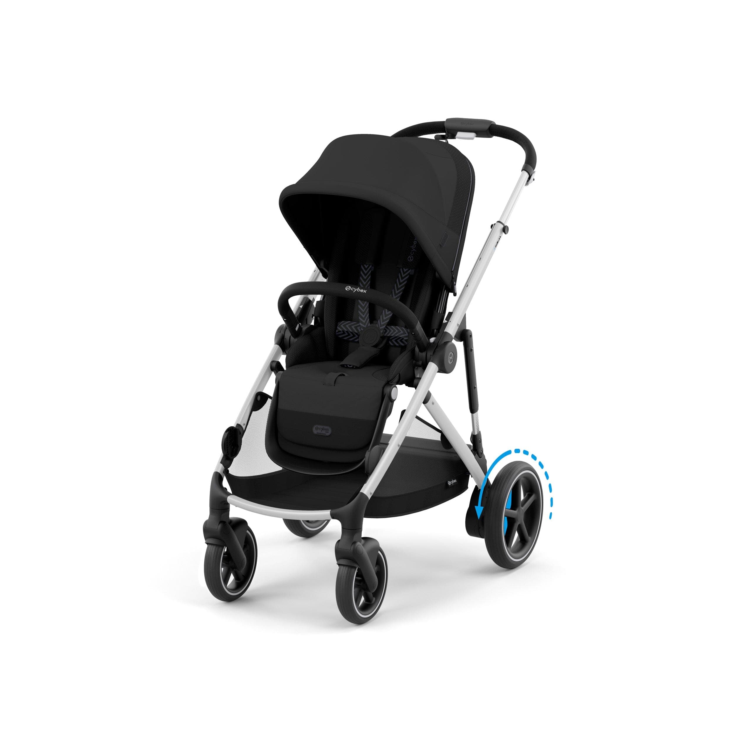 Cybex Gazelle S full-size stroller all-terrain stroller thumbnail 8 - detailed view showing features and design