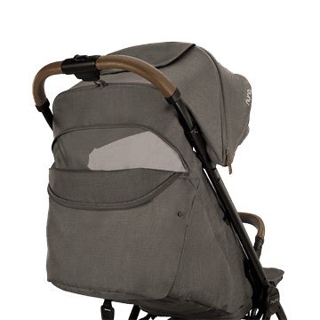 Nuna TRVL LX travel stroller lightweight stroller thumbnail 7 - detailed view showing features and design