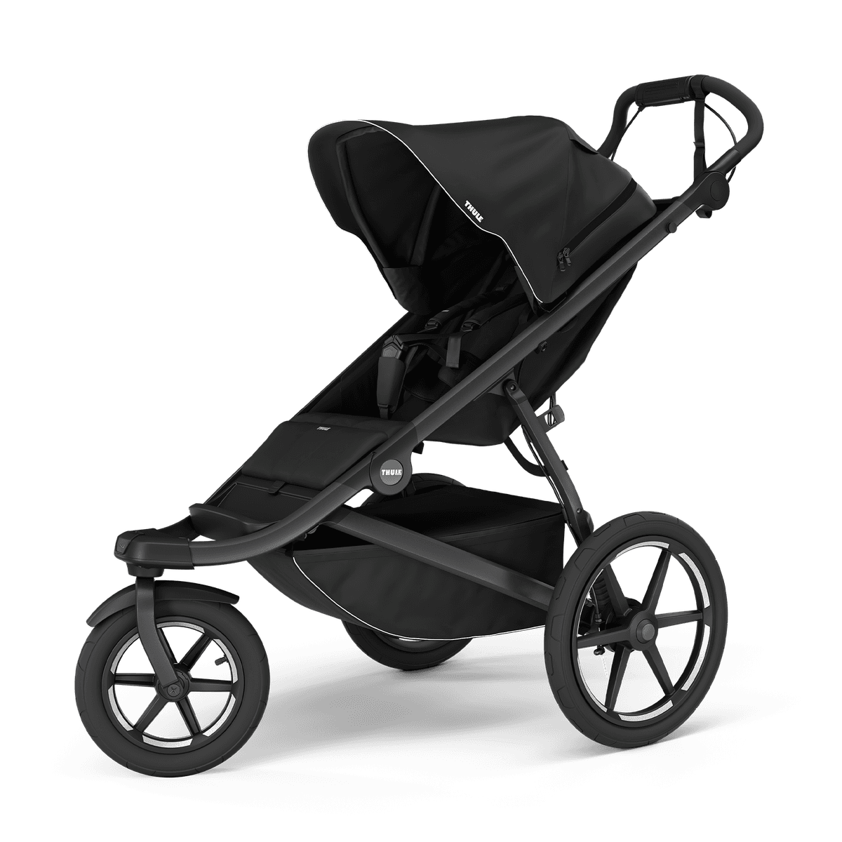 Thule Urban Glide 3 full-size stroller all-terrain stroller thumbnail 8 - detailed view showing features and design